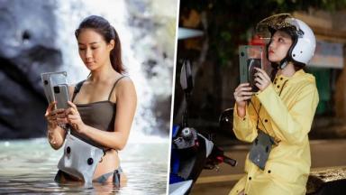 全境防水瞬扣包，地上水下都能用，下雨游泳照样玩手机-第17张-宠物相关-宝佳网