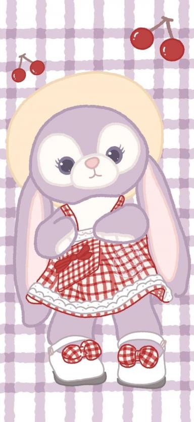 卡通壁纸：可爱呆萌的兔子-第79张-宠物相关-宝佳网